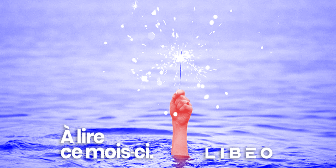 Logo de Libéo devant une main sortant de l'eau