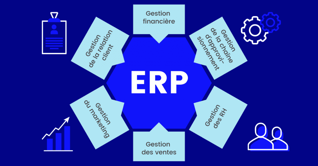 Schéma des départements touchés par un ERP