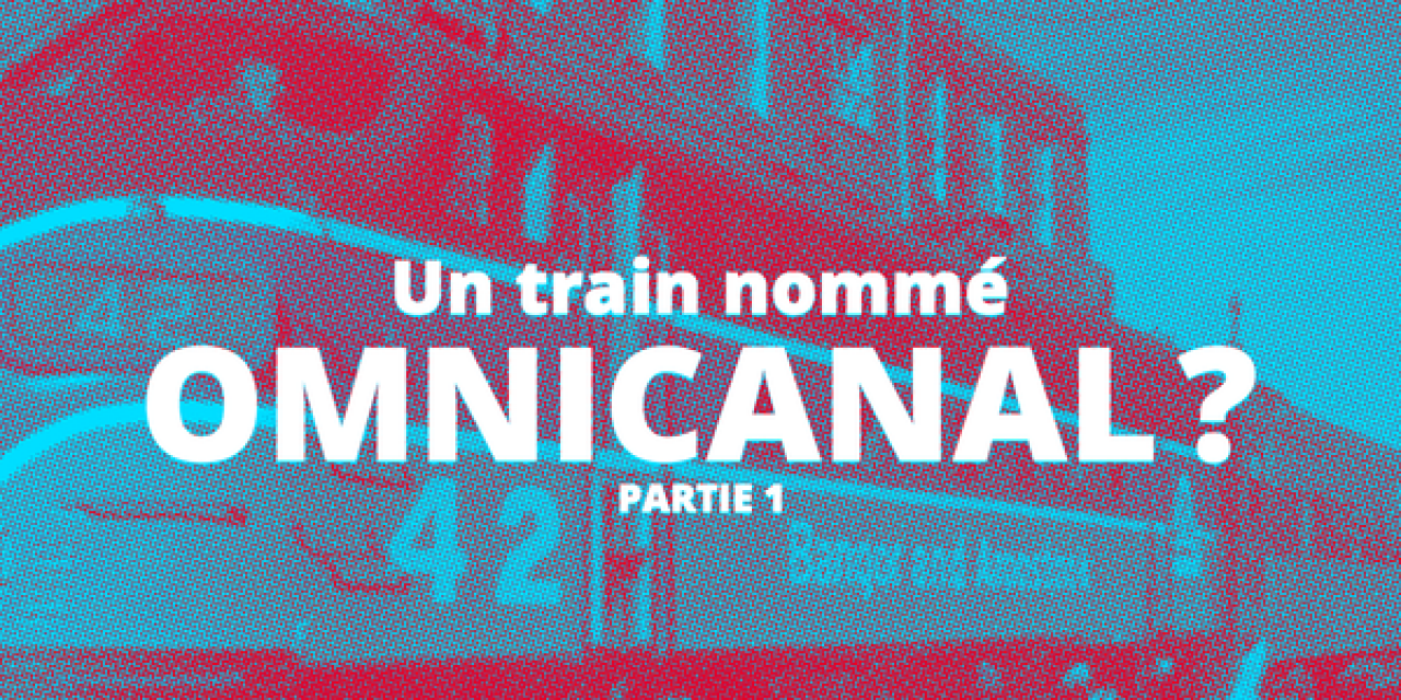 Titre de l'article devant un train