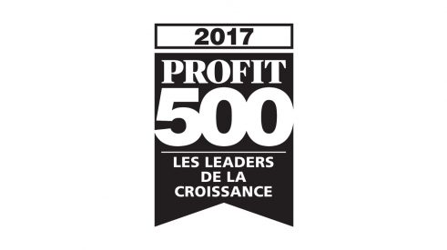 Logo du Profit 500 de 2017