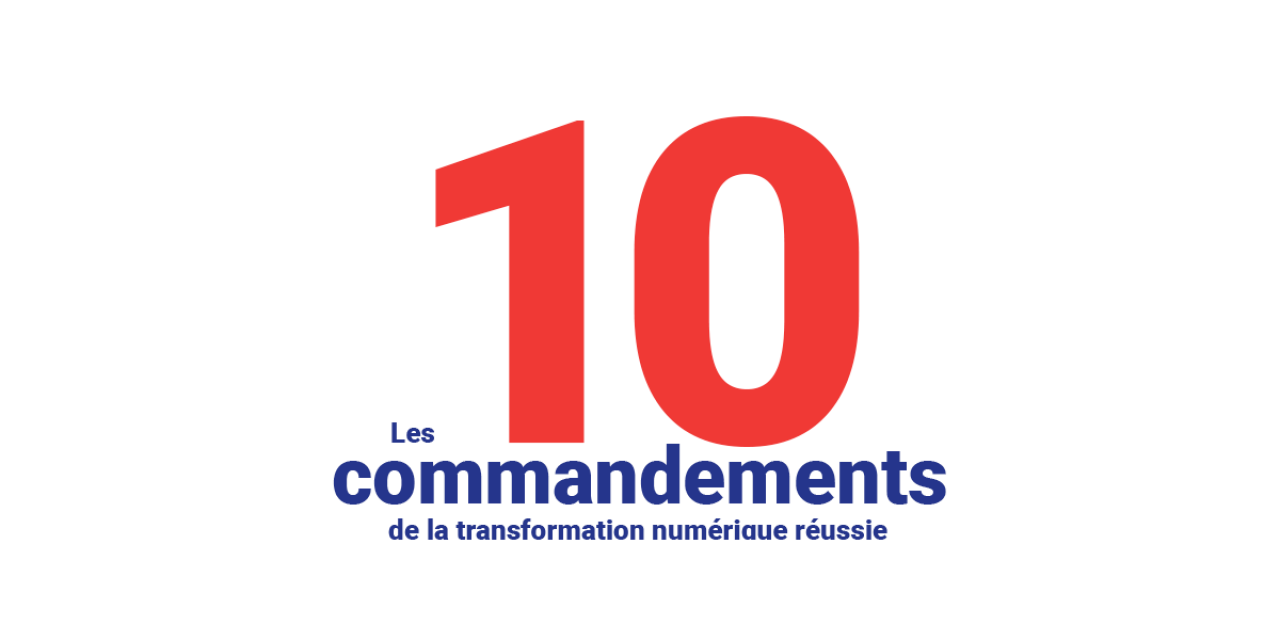 Titre de l'article en rouge et bleu foncé