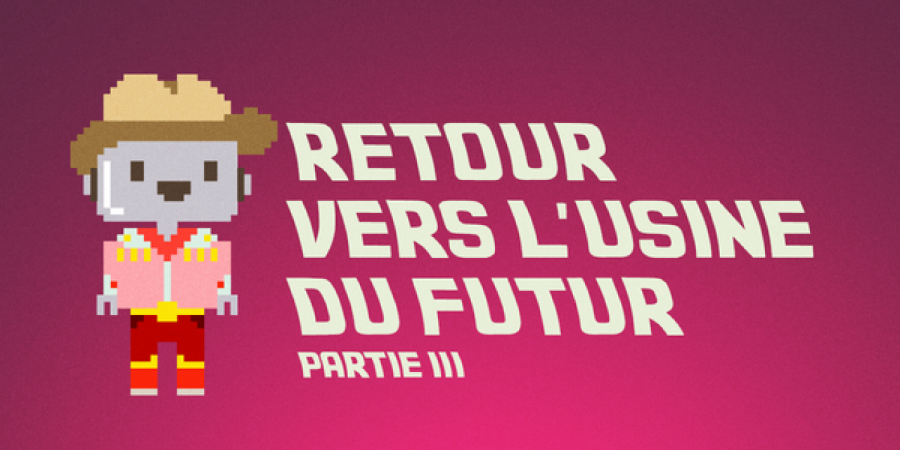 Titre de l'article avec un personnage en pixel sur le côté
