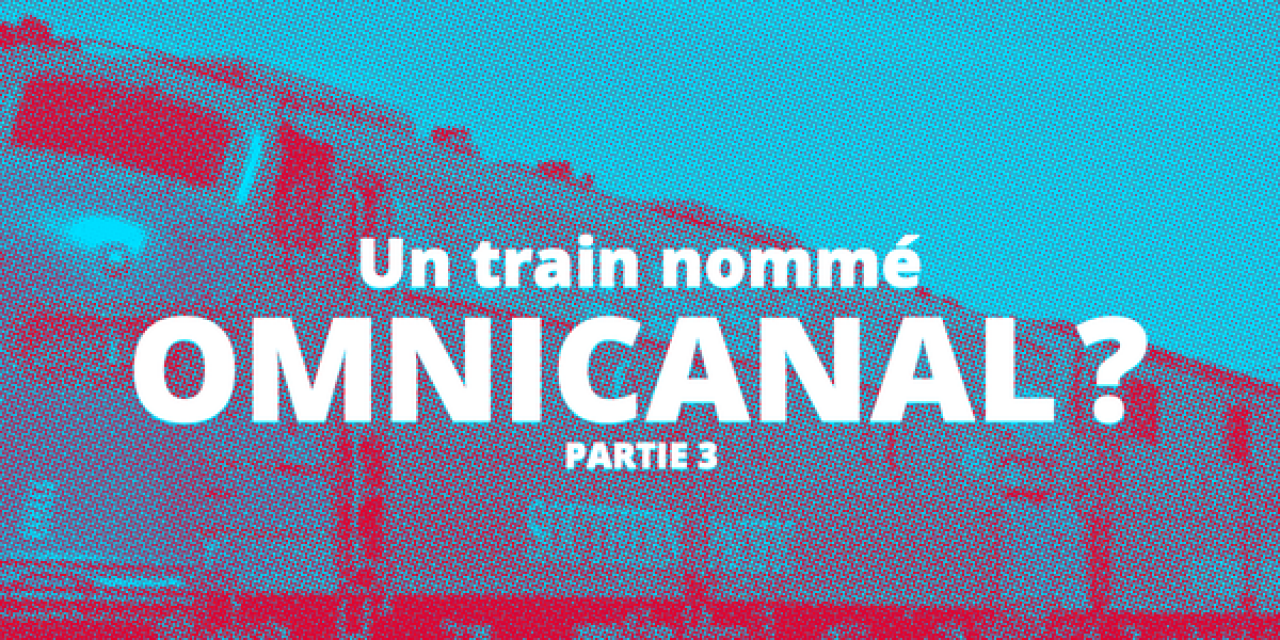 Titre de l'article devant un train