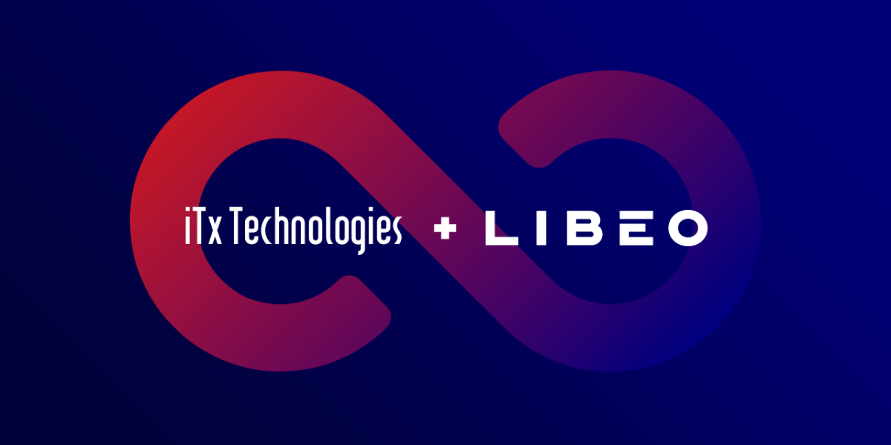 Les logos de Libéo et de ITx Technologies