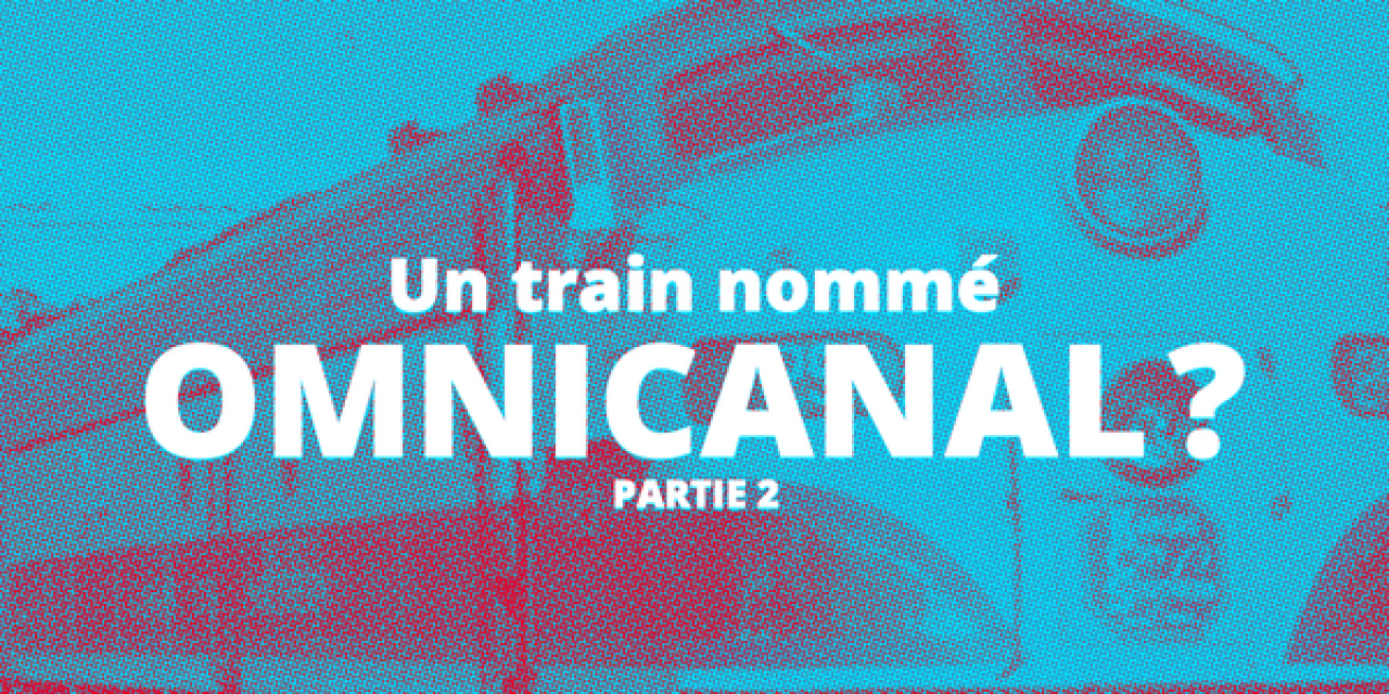 Titre de l'article devant un train