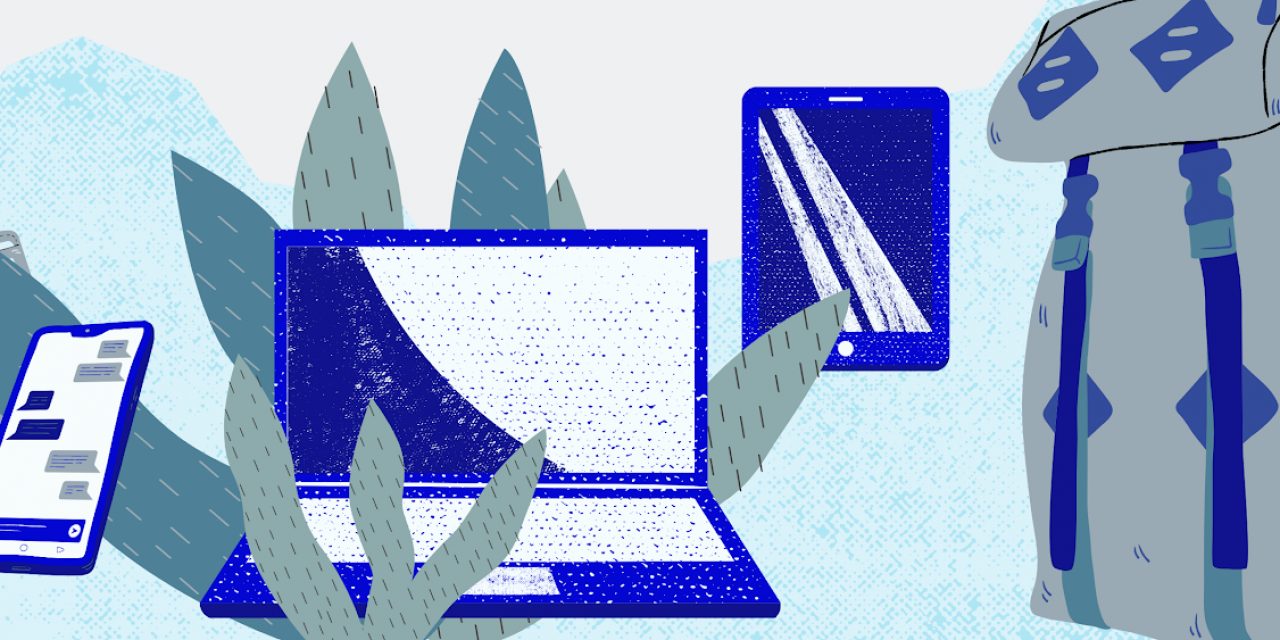 Bannière illustrant l'article avec un ordinateur portable