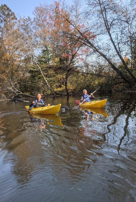 Activité de kayak