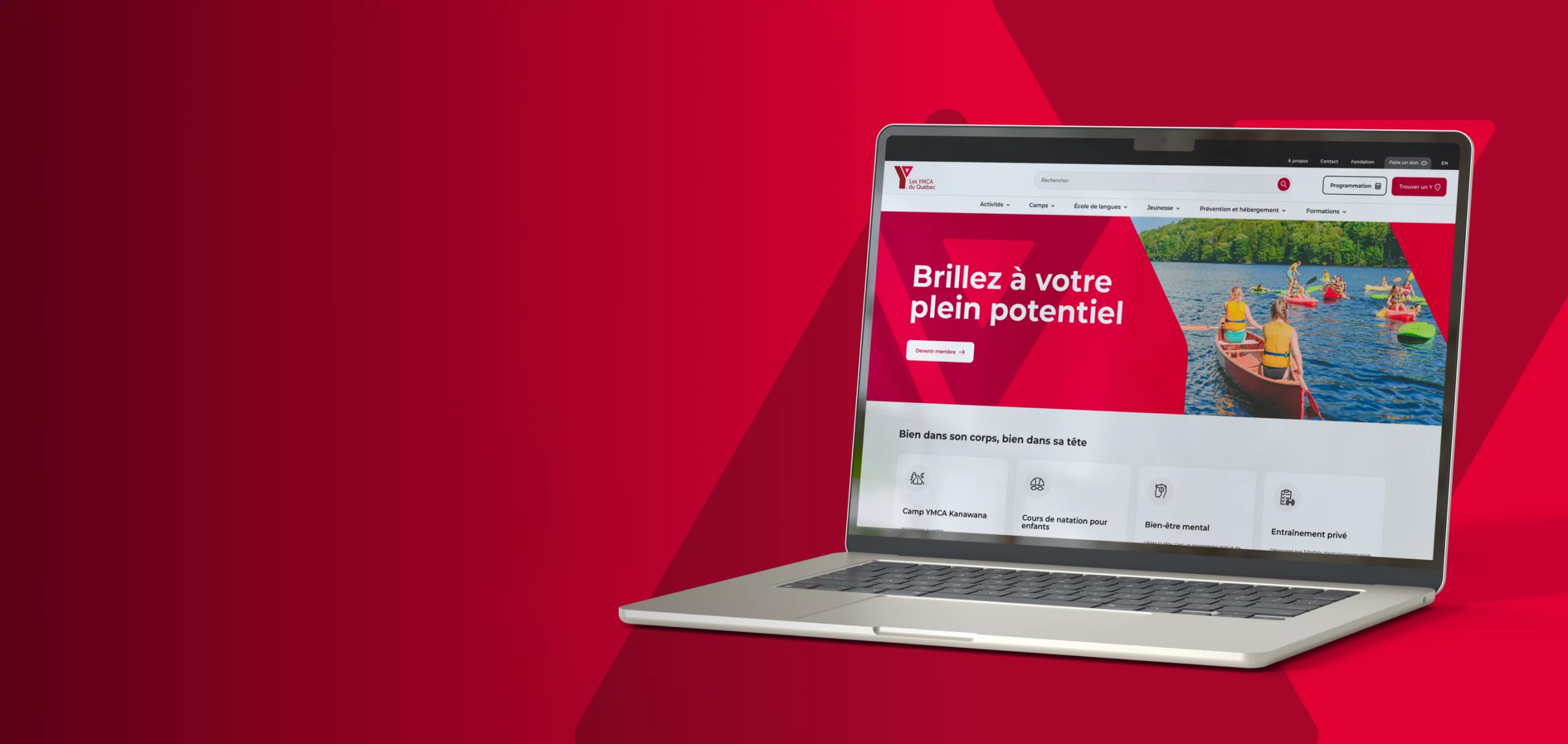 Les YMCA du Québec : une plateforme Web modernisée au service des communautés